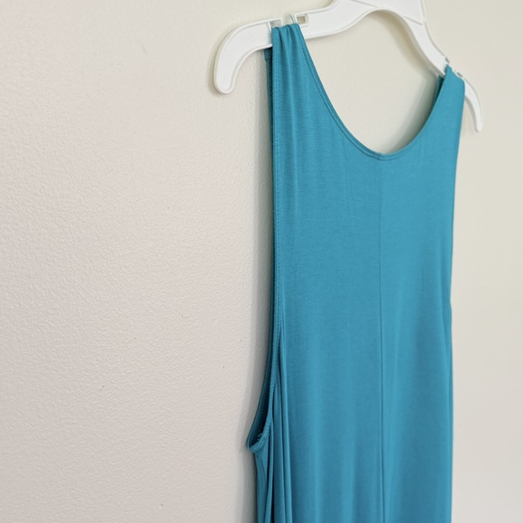 Old navy Beach cover-up muscle tank dress knee length dress in Blue - Picture 4 of 6